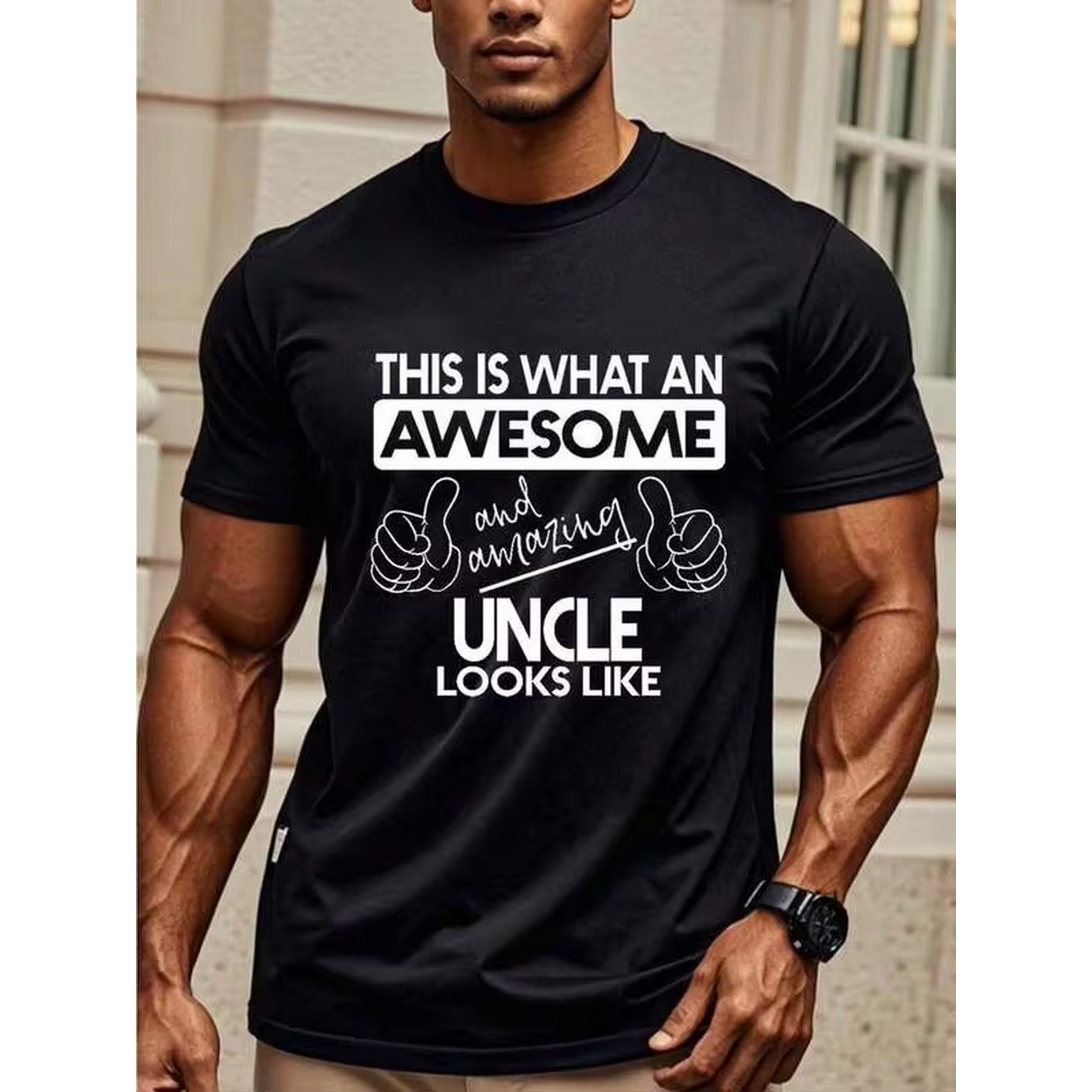Summer Clothing Outfit Ideas - Awesome Uncle Graphic Tee DIT IS
