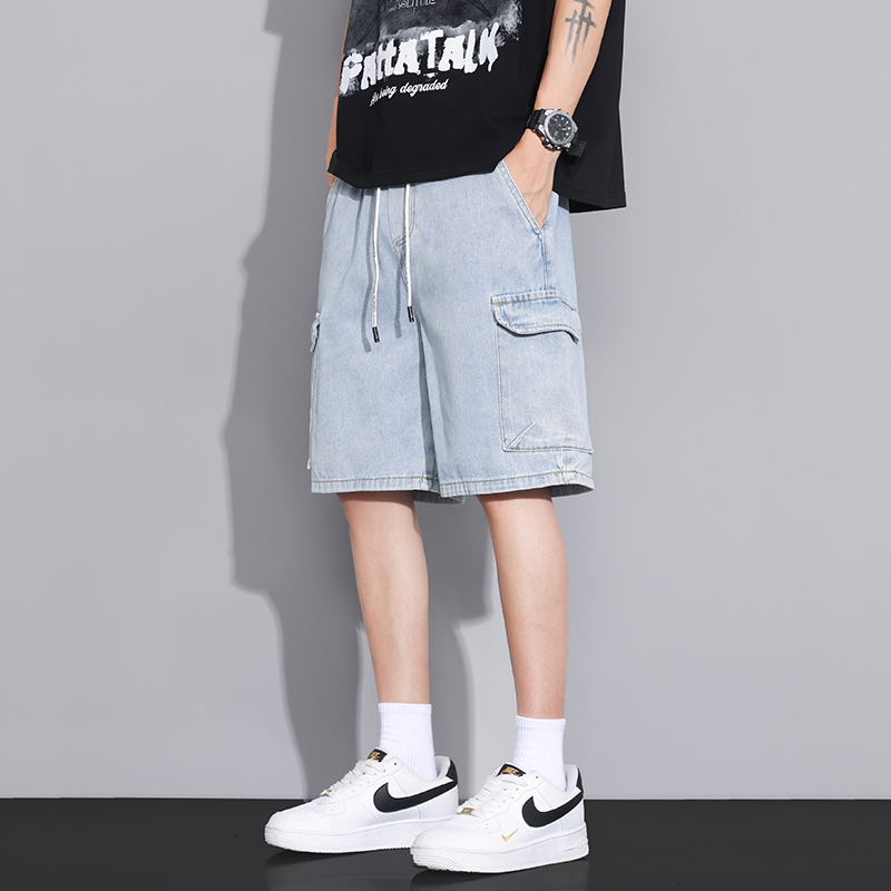Summer Clothing Styles Men - 2025 zomer werkkleding denim shorts heren