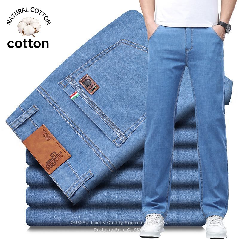 Levis Jeans 501 - Zomer dunne heren elastische katoenen jeans