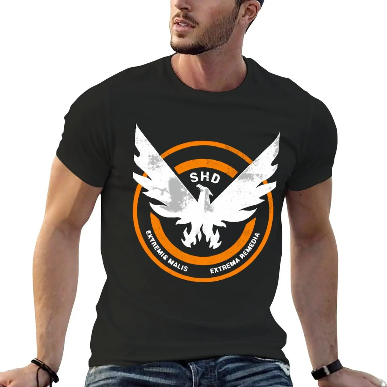 Summer Clothing Logo - The Division Shd Grunge Logo 2-T-shirt