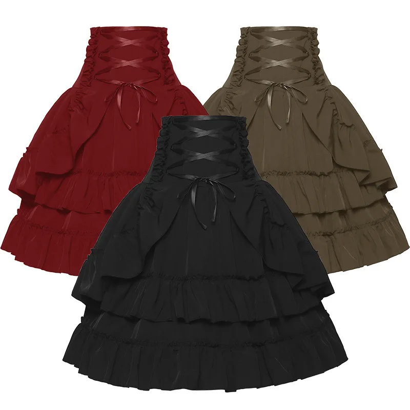 Summer Renaissance Clothing - Vrouwen Victoriaanse rok Middeleeuwse Renaissance Hof