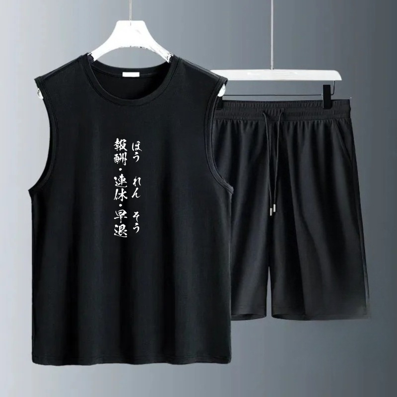 Summer Clothing Men - Herenshirtjesets 2026 Zomer Snel drogende sets