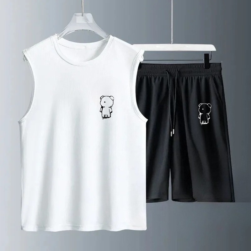Summer Clothing Men - Herenshirtjes sets 2026 zomer snel drogende