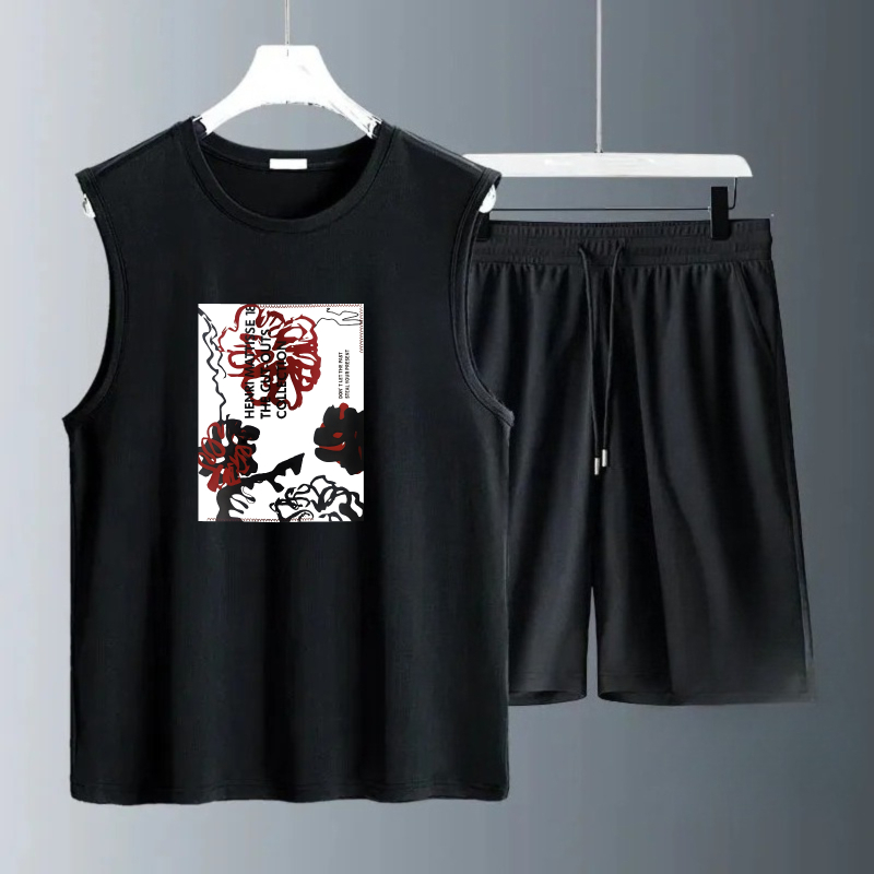 Summer Clothing Men - Herensets tanktops 2026 zomer snel drogende