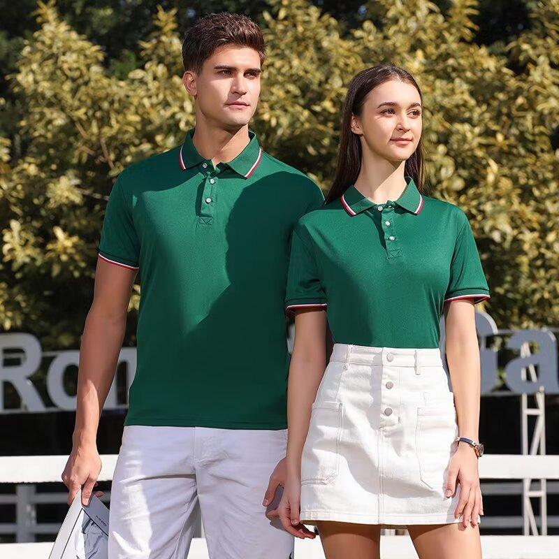 Summer Clothing Logo - Op maat gemaakte logo heren poloshirts