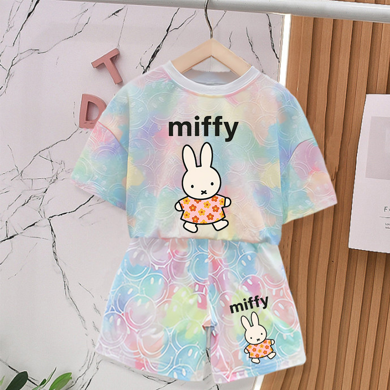 Summer Clothing For Babies - Miffys Konijn Zomerkleding Sets voor Baby