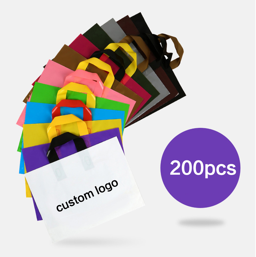 Summer Clothing Logo - 200 stuks op maat gemaakte logo-shoppertas,