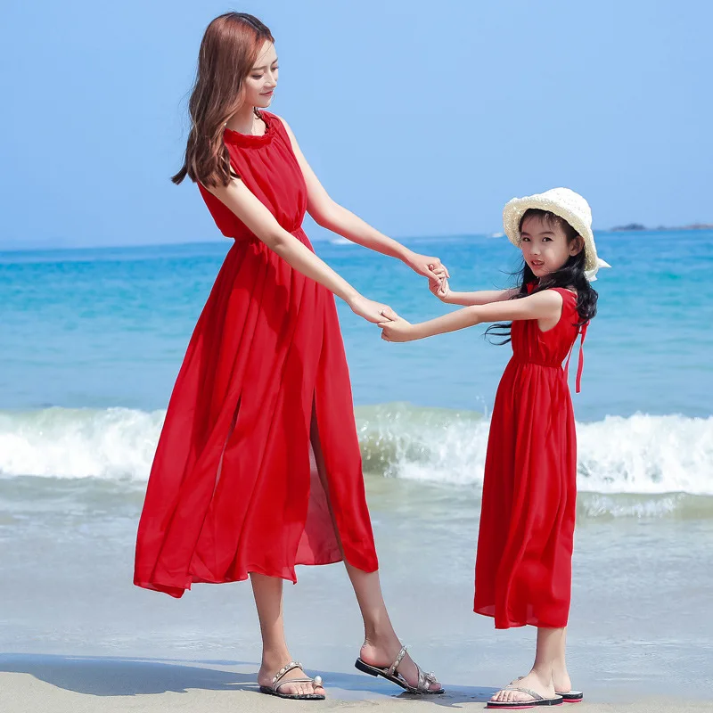 Moeder en meisje baby vakantie - Summer Clothing For Babies recensie en prijs