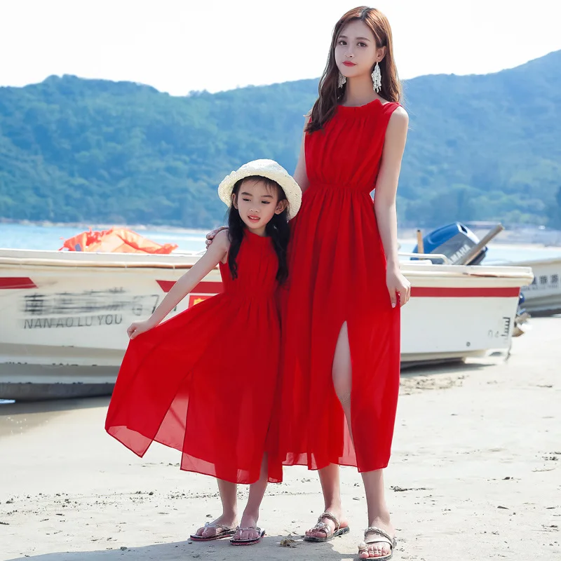 Moeder en meisje baby vakantie - Summer Clothing For Babies recensie en prijs