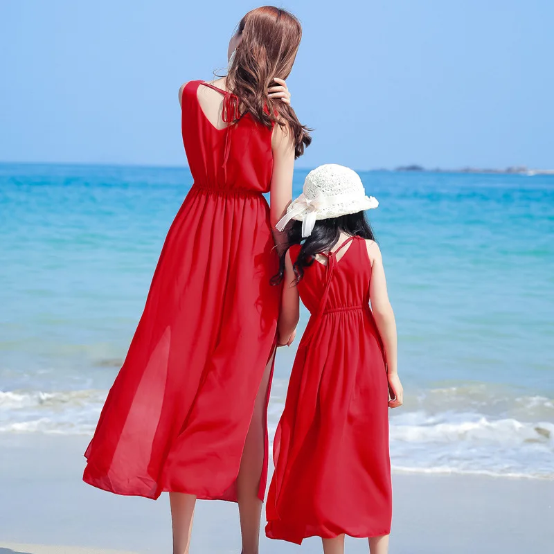 Moeder en meisje baby vakantie - Summer Clothing For Babies recensie en prijs
