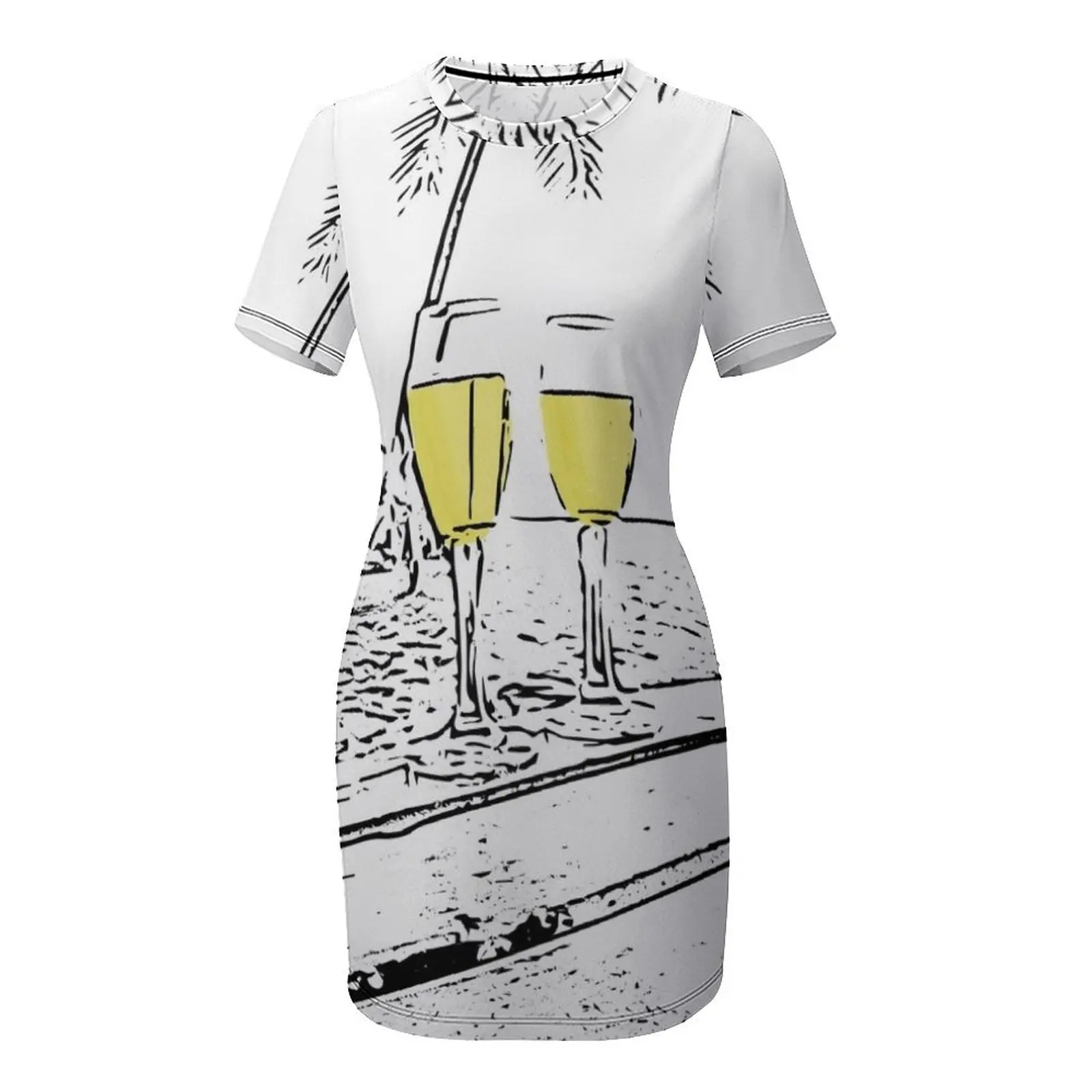 wijnglazen Jurk met korte mouw - Summer Clothing Trends For Women 2026 recensie en prijs