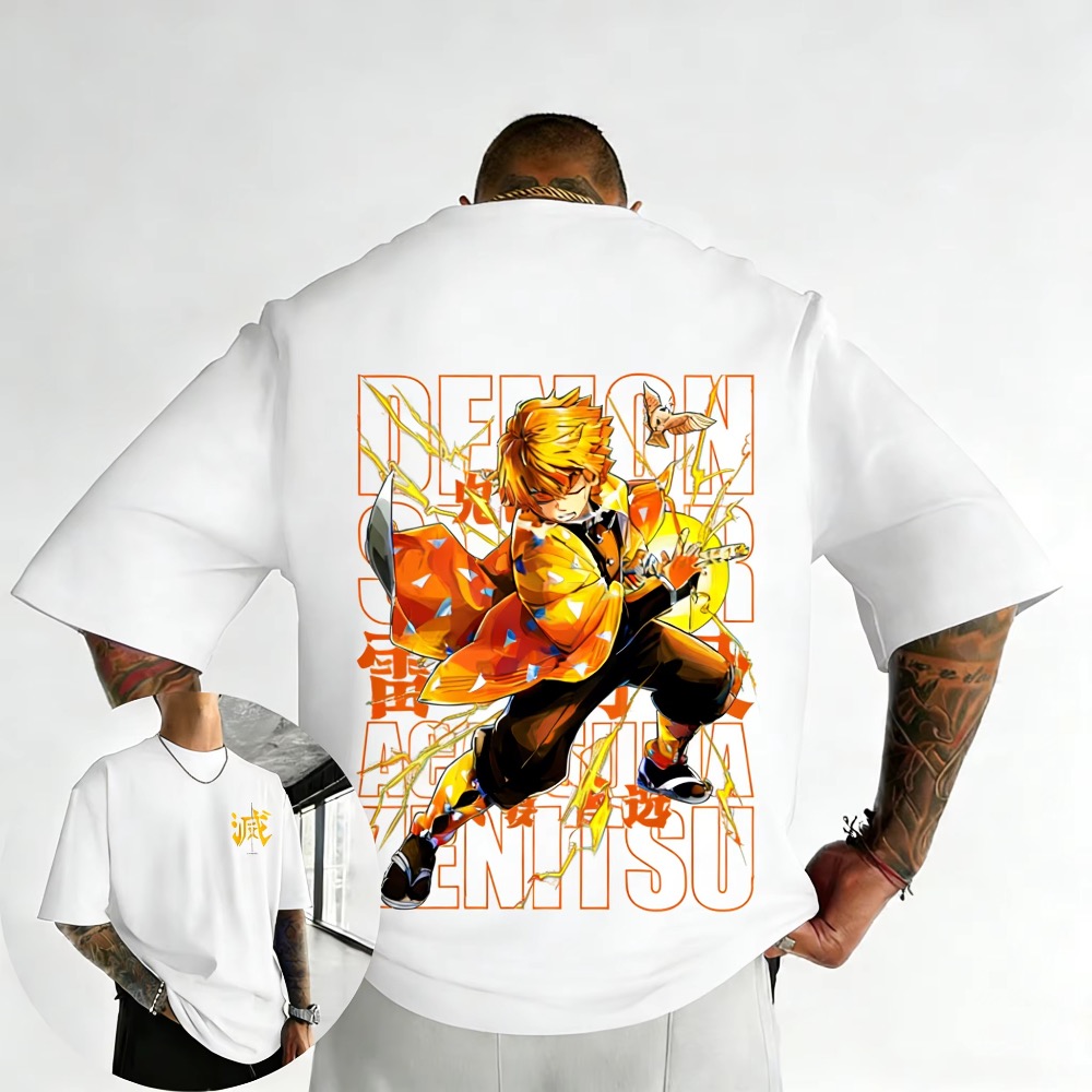 Plus Size Demon Slayer Zomer A - Summer Clothing Styles Men recensie en prijs