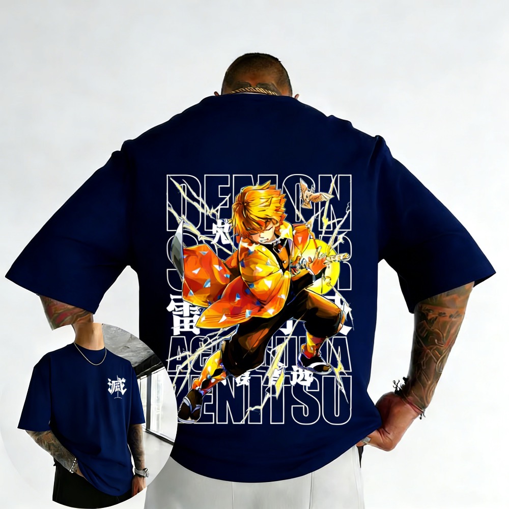 Plus Size Demon Slayer Zomer A - Summer Clothing Styles Men recensie en prijs
