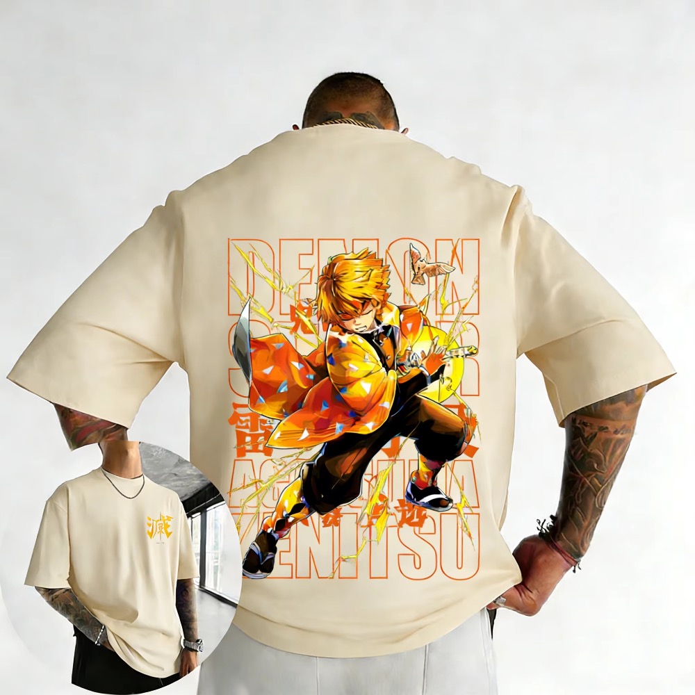 Plus Size Demon Slayer Zomer A - Summer Clothing Styles Men recensie en prijs