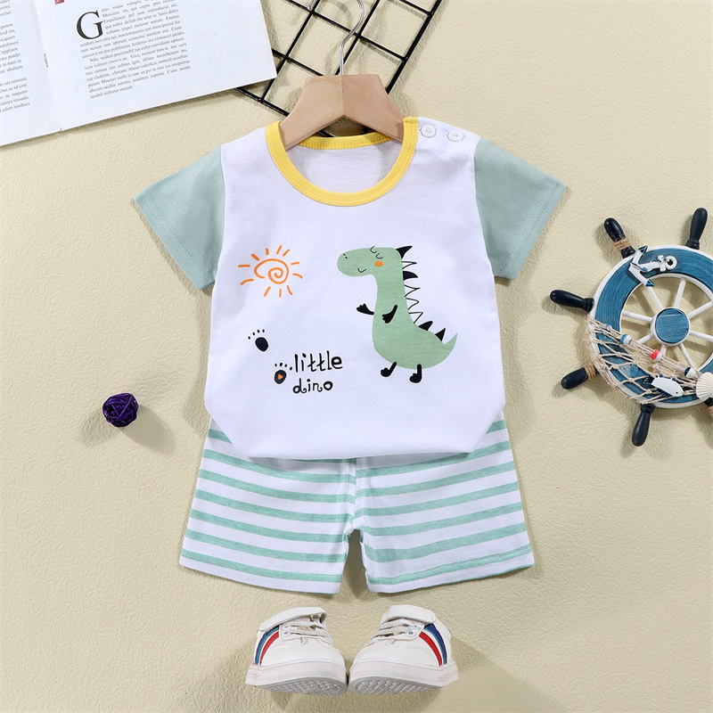 Katoen Tees + Shorts 2-delige  - Summer Clothing For Babies recensie en prijs