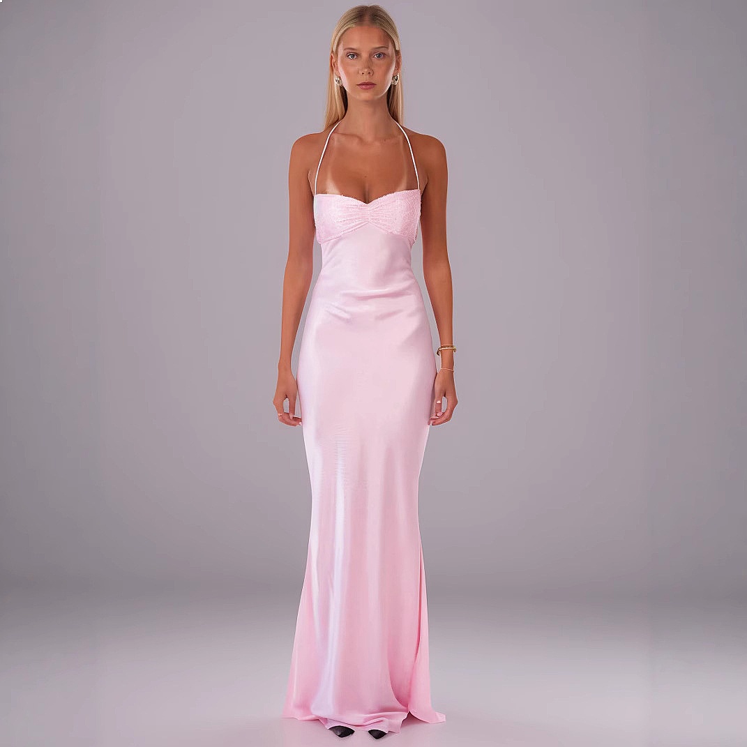 Sexy Pailletten Satijnen Ruglo - Summer Clothing For Older Women recensie en prijs