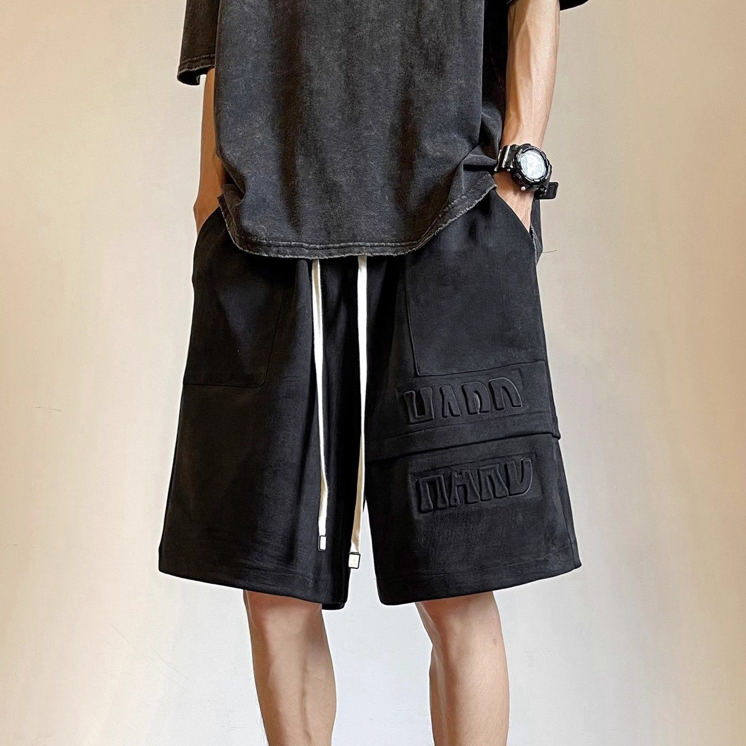 Herenshorts Letter Splicing Ba - Summer Clothing Deals recensie en prijs