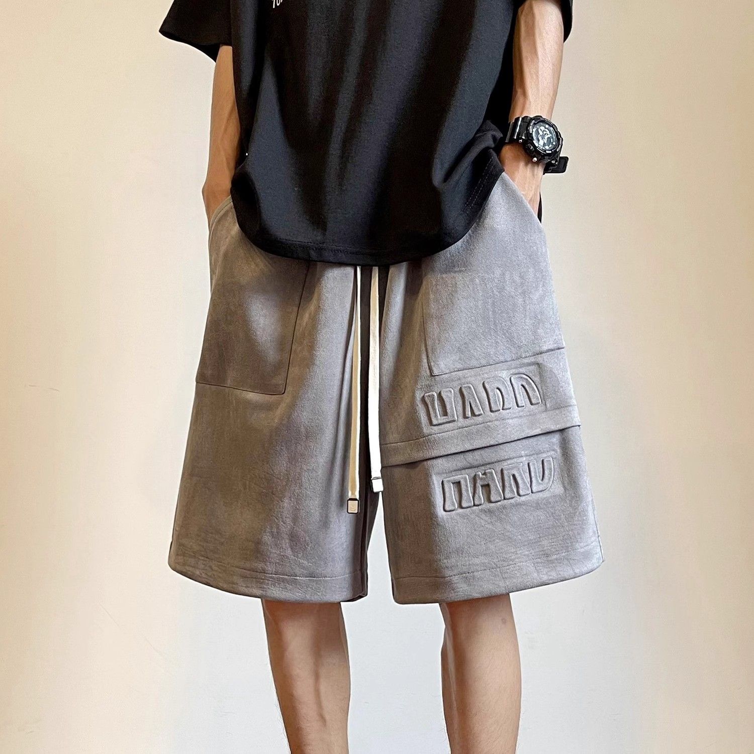 Herenshorts Letter Splicing Ba - Summer Clothing Deals recensie en prijs