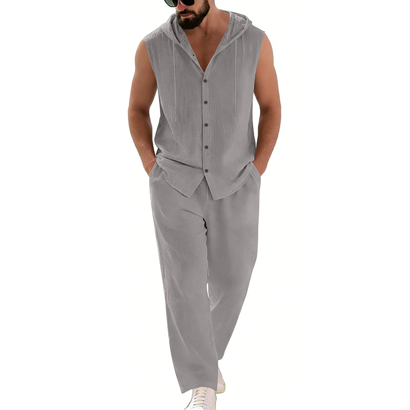 Casual linnen pak voor heren,  - Summer Clothing Men recensie en prijs