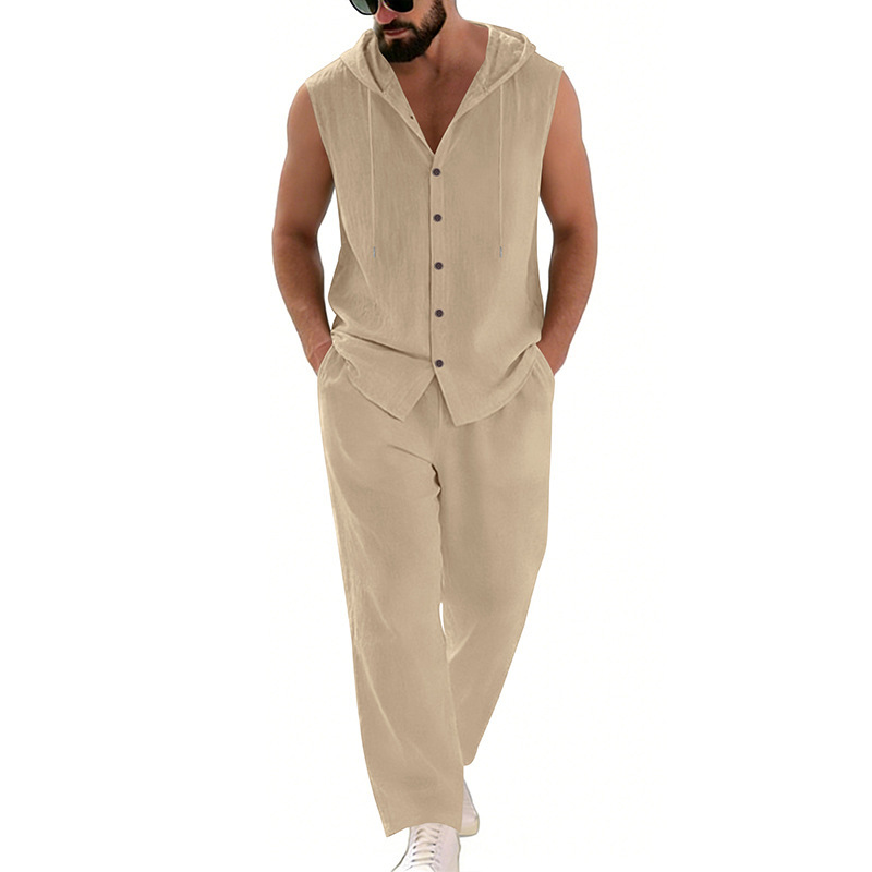 Casual linnen pak voor heren,  - Summer Clothing Men recensie en prijs